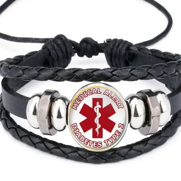 Type 2 Diabetes bracelet - Picture 1 of 2